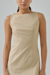 Aubrey Princess Panel Midi Dress